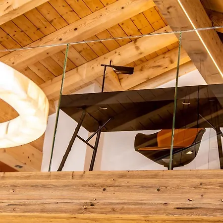 아파트 Berghof Penthouse Saas Fee