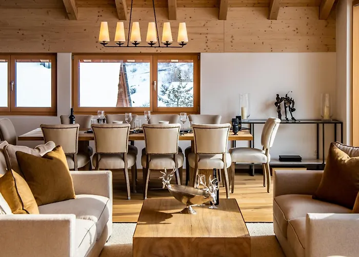 Daire Berghof Penthouse Saas Fee