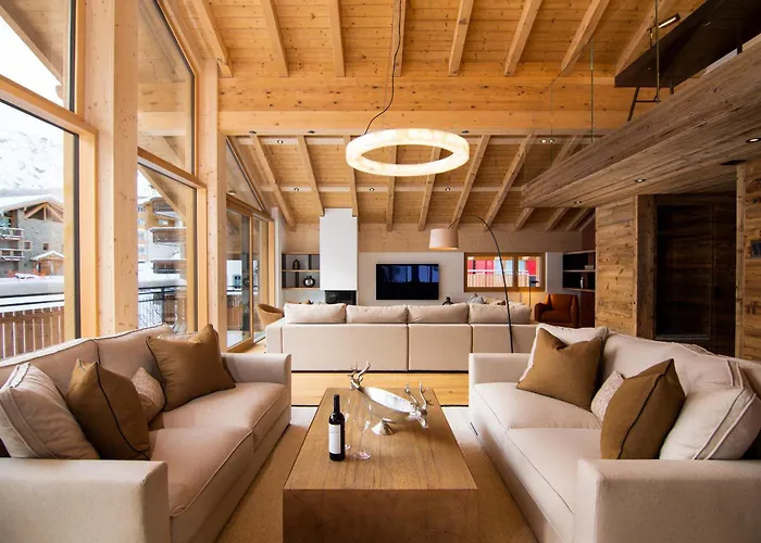 Daire Berghof Penthouse Saas Fee